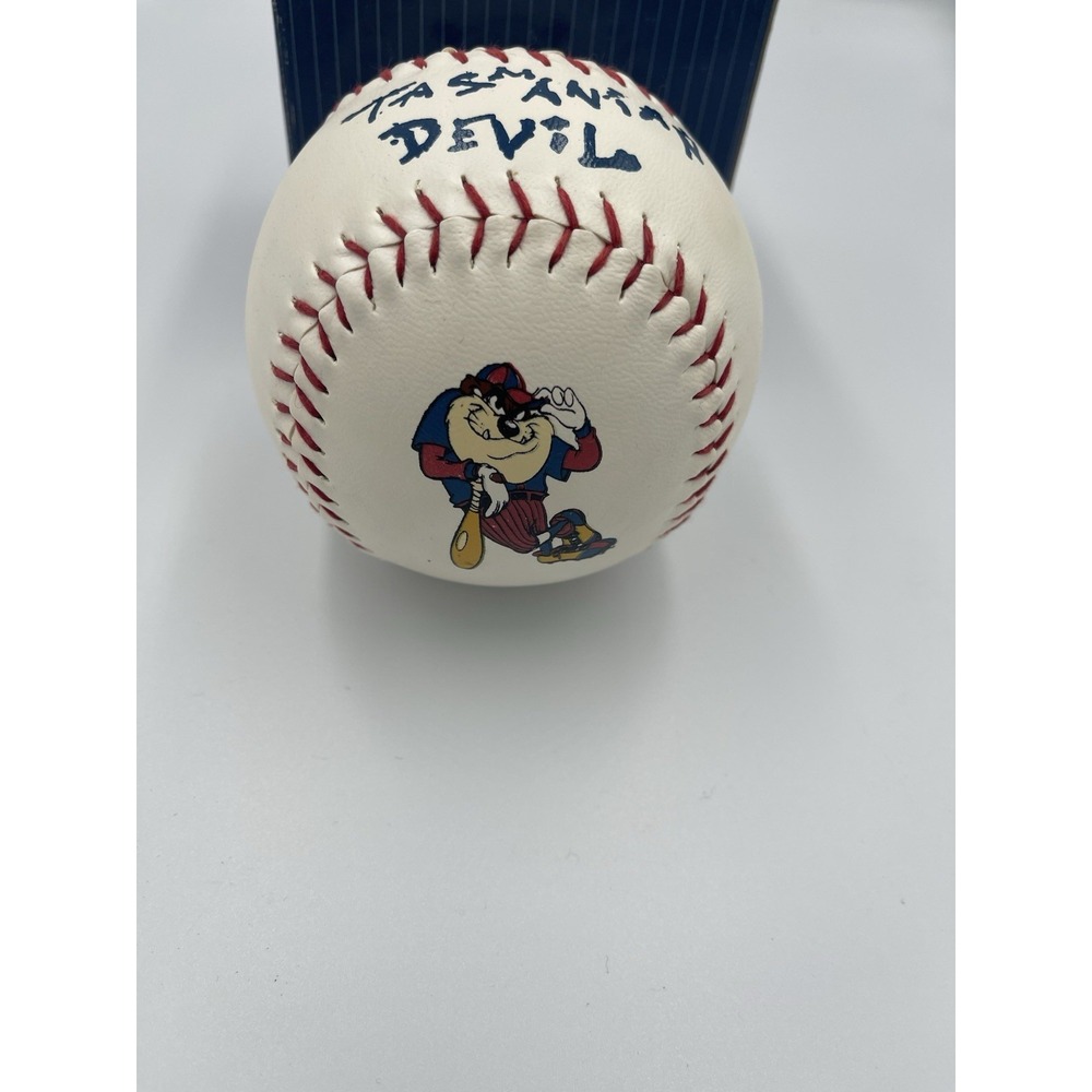 Vintage TAZ Tasmanian Devil Softball Looney Tunes ACME Sports Collection Unused - Picture 7 of 8